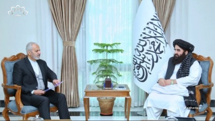 دیدار سفیر ایران در کابل با وزیر خارجه حکومت سرپرست