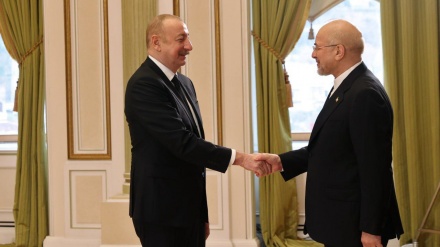 Əliyev və Qalibaf görüşdülər