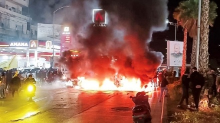 NASTAVAK PROTESTA PROTIV ZABRANE LETOVA TEHERAN - BEJRUT U LIBANU