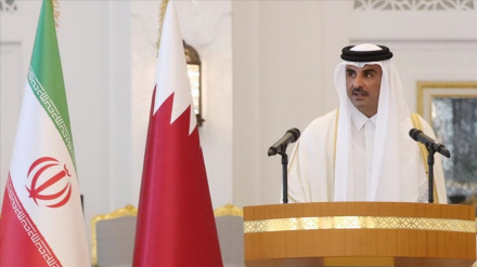 تهران ته د قطر د امیر سفر  