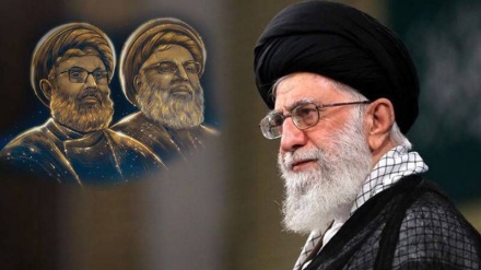 İslam İnqilabı Rəhbəri nümayəndələri şəhid Seyid Həsən Nəsrullah və şəhid Seyid Haşim Səfiyəddinin dəfn mərasimində iştirakı edir.Ayətullah Xameneinin mesajı Höccətül-İslam Seyid Müctəba Hüseyni tərəfindən bu mərasimdə oxundu.