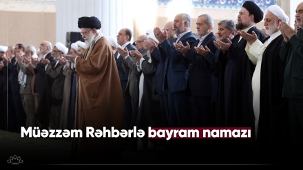 Müəzzəm Rəhbərinin imaməti ilə Tehranda Fitr bayramı namazı qılınır 