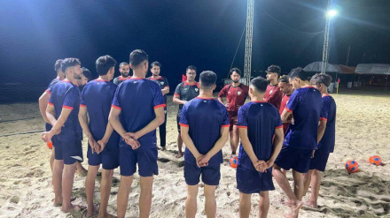 ساحلي فوټبال لوبو کې د افغانستان لومړنۍ بریا 