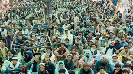په چمن سیمه کې  احتجاجي غونډې