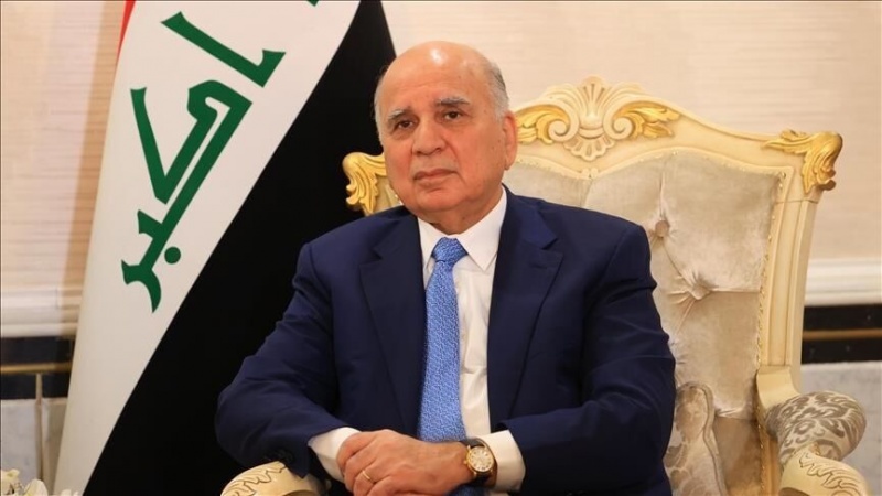 پشتیوانی وەزیری دەرەوەی عێراق لە دانوستانە ناڕاستەوخۆکانی تاران و واشنتۆن