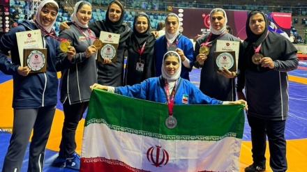 ایران کی ویمن ریسلنگ ٹیم نے ایشیین کلاسک ریسلنگ چیمپئن شپ پر قبضہ