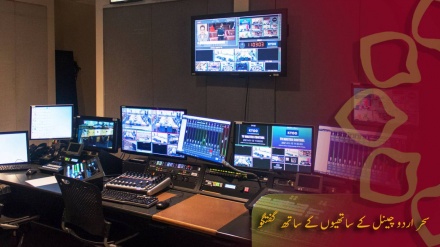 سحر اردو ٹی وی کے ساتھیوں کے ساتھ گفتگو