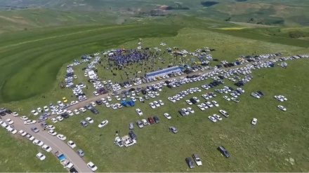 İranın Moran bölgəsində kənd festivalı
