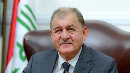 سەرۆک کۆماری عێراق: بەغدا کار بۆ چارەسەرکردنی کێشەی لایەنە جیاجیاکان دەکات