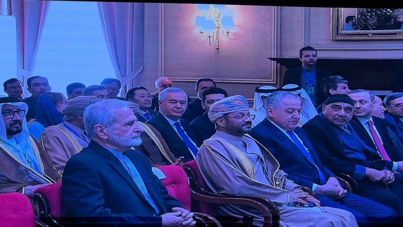 İranlı və xarici rəsmilərin Tehran Dialoq Forumunda iştirakı