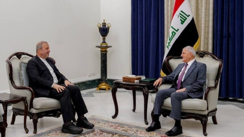 Pêgîriya serokomarê Iraqê li ser berfirehkirina hevkariyên dualî bi Îranê re