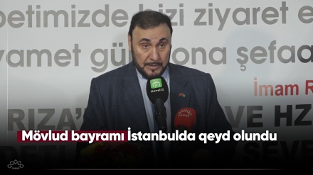 Mövlud bayramı İstanbulda qeyd olundu