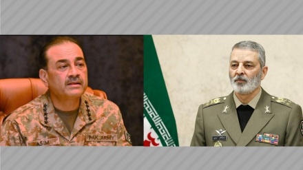 ایران کی مسلح افواج کے سربراہ اور پاکستان کے آرمی چیف کی ٹیلی فونی گفتگو 