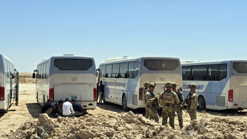 زیاتر لە 200 خێزانی عێراقی کەمپی هۆلیان لەپارێزگای حەسەکە به‌جێهێشت‌و گەڕانەوە عێراق