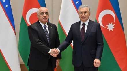 Əli Əsədov Özbəkistan prezidentilə görüşüb