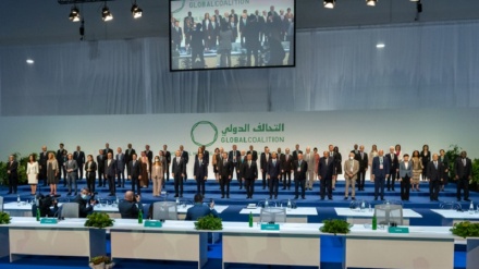 تاوتوێ کردنی هەڕەشەکانی داعش لە سوریا لە کۆبوونەوەی هاوپەیمانی نێودەوڵەتی لە مەدرید