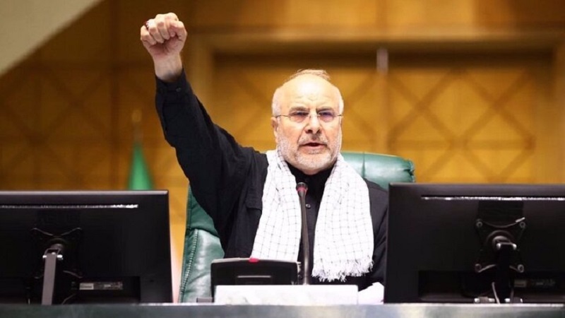 ایران اسرائیل کو صہیونی وحشیوں کے لئے جہنم بنادے گا: اسپیکر قالیفاف