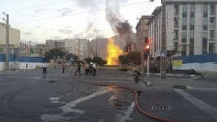 ئاگرکەوتنەوەی هەماری نەوتی شەهران لەتاران کۆنترۆڵ کرا