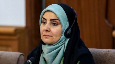 13-cü ECO Nəqliyyat Nazirləri Toplantısı – İranın Yol və Şəhərsalma naziri Fərzanə Sadiqin çıxışı: