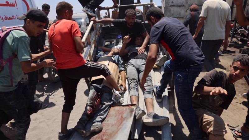 غزہ میں بھوکے پیاسے فلسطینیوں کا قتل عام، 136 فلسطینی شہید