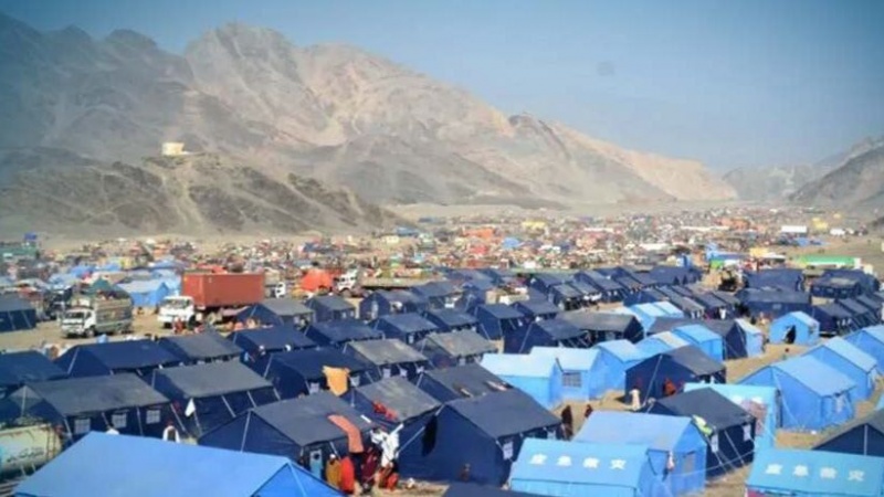 د راستنېدونکو لپاره د ځمکې وېش