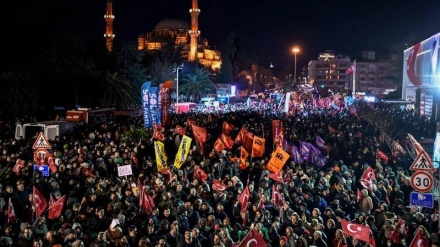 Dewama xwenîşandanên li Tirkiyê