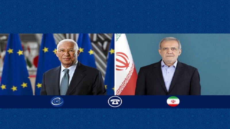 صدر ایران اور یورپی کونسل کے سربراہ کی ٹیلی فونی گفتگو، دوبارہ جارحیت ہوئی تو ہمارا جواب زیادہ سخت ہوگا؛ صدر ایران کا انتباہ