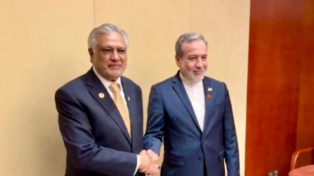 ایران اور پاکستان کے وزرائے خارجہ کی ملاقات 