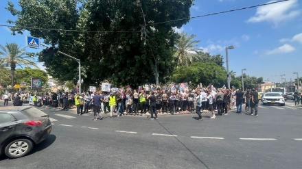 پەرەسەندنی خۆپیشاندانی دژەشەڕ لە فەلەستینی داگیرکراو