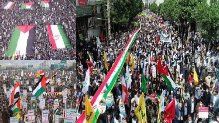 مسلمان کی فریاد سنے اور اس کی مدد نہ کرے وہ مسلمان نہيں, ایران اور یمن میں غزہ کے عوام کی حمایت میں ریلیاں