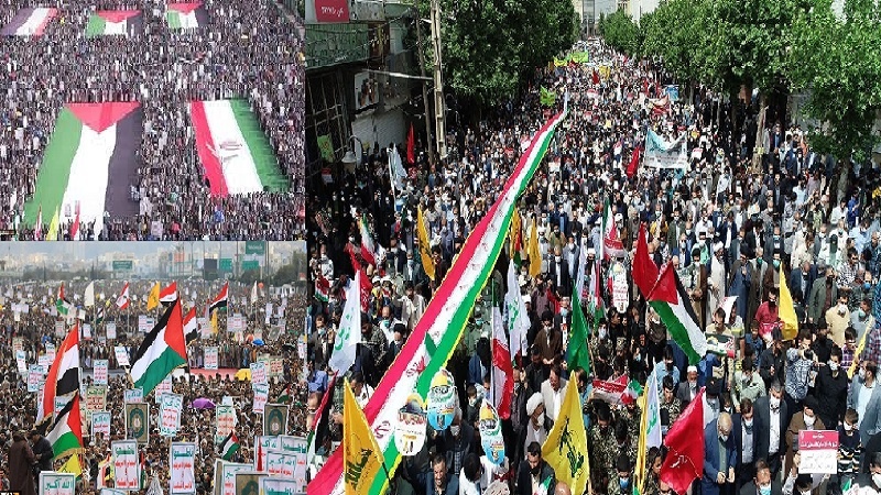 مسلمان کی فریاد سنے اور اس کی مدد نہ کرے وہ مسلمان نہيں, ایران اور یمن میں غزہ کے عوام کی حمایت میں ریلیاں