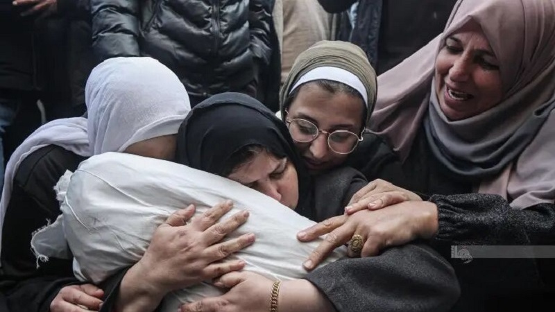 ژوماری شەهیدانی غەزە گەیشتە 58 هەزارو 765 کەس