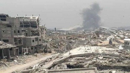 Bu gün səhərdən etibarən sionistlərin Qəzzəyə hücumları şiddətlənib