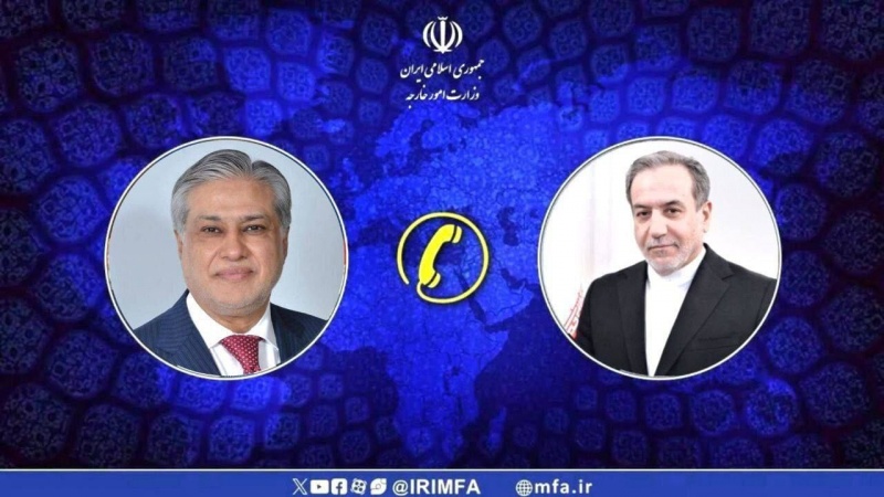 ایران اور پاکستان کے وزرائے خارجہ کی ٹیلی فونی گفتگو
