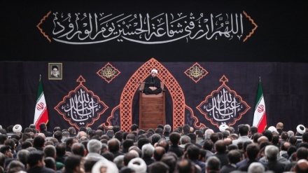 Şîngêriya şeva heştem a Miherremê li Huseyniyeya Îmam Xumeynî (RE)