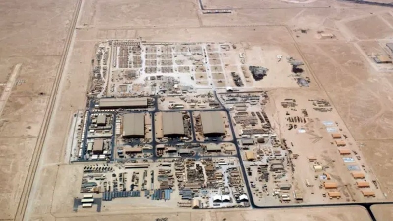 خاڵپێکیی مووشەکەکانی ئێران لە بنکەی ئەمریکایی