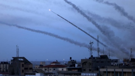 Êrişa Berxwedana Filistînê bi mûşekan ser Erdên Dagirkirî