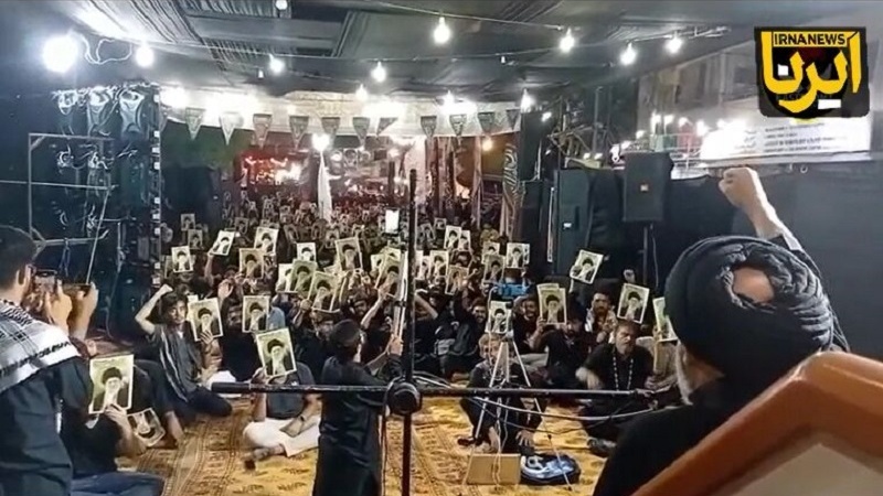 پاکستان میں عزاداران حسینی کا رہبر انقلاب اسلامی سے تجدید عہد وفا+ویڈیو
