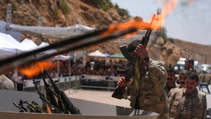 Desteka ji çekdanîna PKK'ê