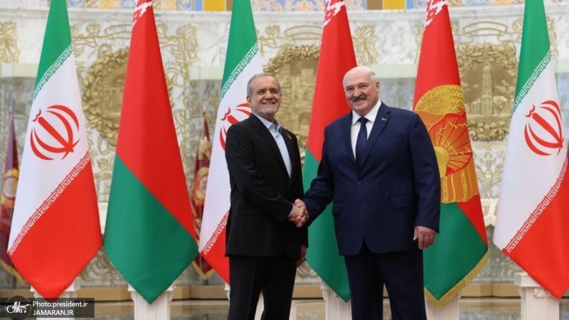 د ایران او بیلاروس ترمنځ د تړون لاسلیک 