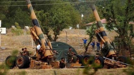 Artêşa Tirkiyê Kobanê da ber gulleyan