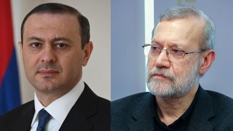 بیروڕاگۆڕینەوەی سکرتێری ئەنجوومەنی ئاسایشی نیشتمانی ئەرمینیا و لاریجانی