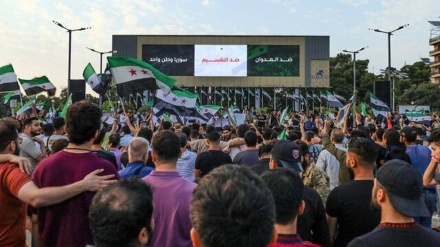 د صهیونیستانو ضد د سوریې د خلکو لاریون 