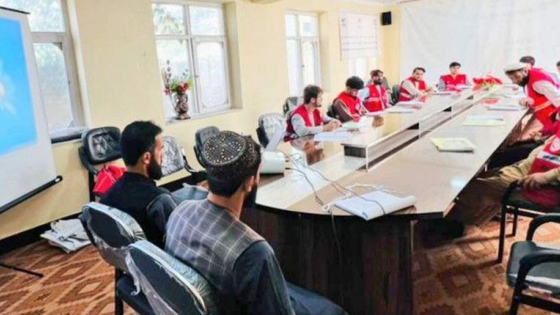 هلال‌احمر افغانی در یک هفته، بیش از ۵ هزار جوان را آموزش داد