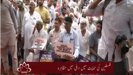 دھلی میں غزہ والوں کا درد، عالم اسلام میں خاموشی 