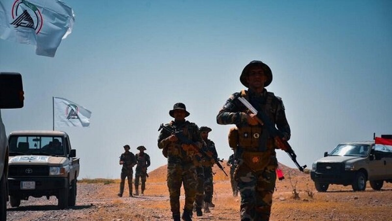 Hêzên Heşdi Şe`bî yên Iraqê nêzî sînorê Erebistanê bicih bûn