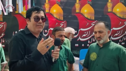 Ərdəbilin Parsabad əhalisi imam Hüseyn(ə.s) zəvvarlarına xidmət göstərirlər