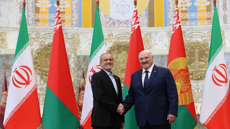 12 بەڵگەنامەی هاوکاری و ١ بەیاننامەی هاوبەشی نێوان ئێران و بیلاڕووس