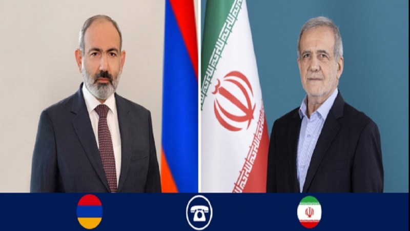 پزشکیان بۆ پاشینیان: دڵنیا بە کە کوریدوری قەفقاز ڕێگای ئاشتییە نەک ئامرازێک بۆ زاڵبوونی بیانییەکان