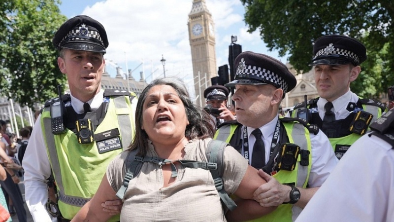 150 BRITANSKIH DRŽAVLJANA UHAPŠENO U ZNAK PODRŠKE GAZZI I PALESTINI